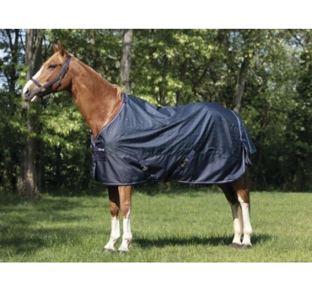 MANTA EQUITHÈME "TYREX 600 D" CON LUNARES 200GR