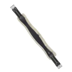 GIRTH W ELASTIC AND REMOVABLE SHEEPSKING