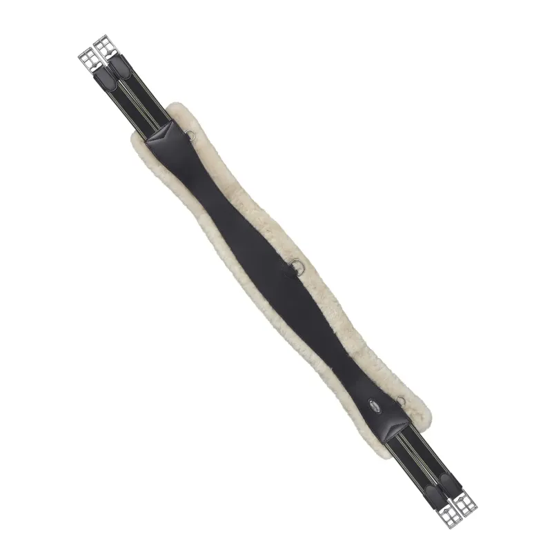 GIRTH W ELASTIC AND REMOVABLE SHEEPSKING