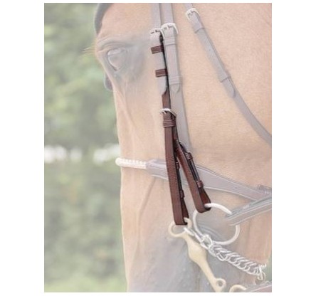 MONTANTES DOBLES PARA CABEZADA DYON B919 DOUBLE BRIDLE CHEEK PIECES  DYON
