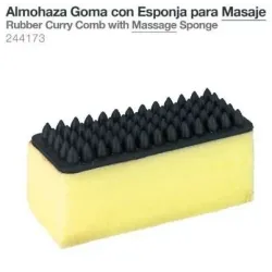 ALMOHAZA GOMA CON ESPONJA PARA MASAJE