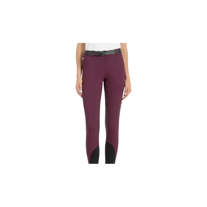 PANTALONES EQUILINE EBBAE PLUM