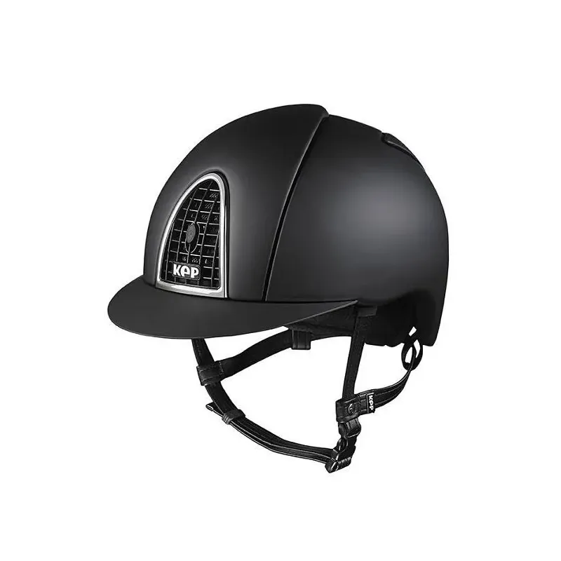 CROMO TEXTILE NEGRO CASCOS DE EQUITACION