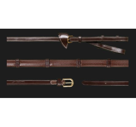 RIENDAS CON TOPES Y GOMA DYON