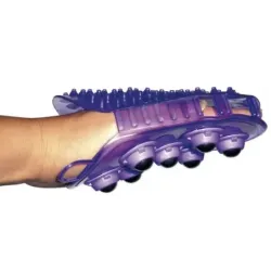 GUANTES DOBLE CARA ALMOHAZA Y MASAJE