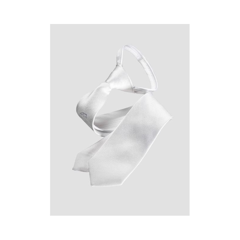 CORBATA CON CREMALLERA NUDO