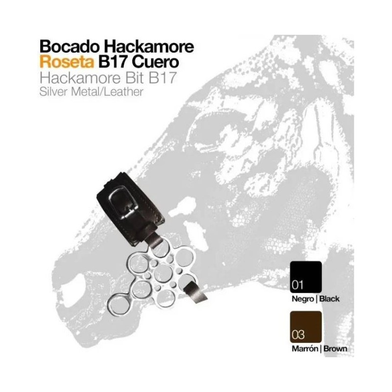 BOCADO HACKAMORE ROSETA B17