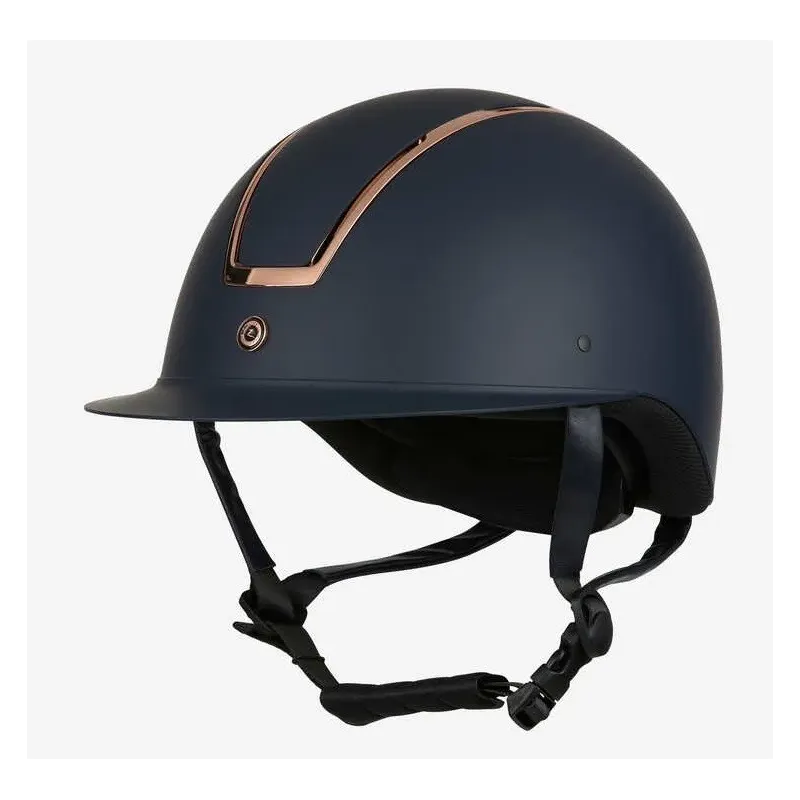 CASCO DE EQUITACION METALICO CON VISERA ANCHA HORZE