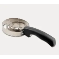 REVERSIBLE CURRY COMB, STAINLESS STEEL