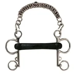 BOCADO HH PELHAM RECTO GOMA DURA