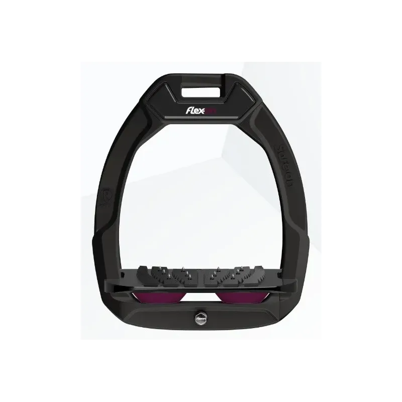 ESTRIBOS SAFE ON NEGRO / PLUM