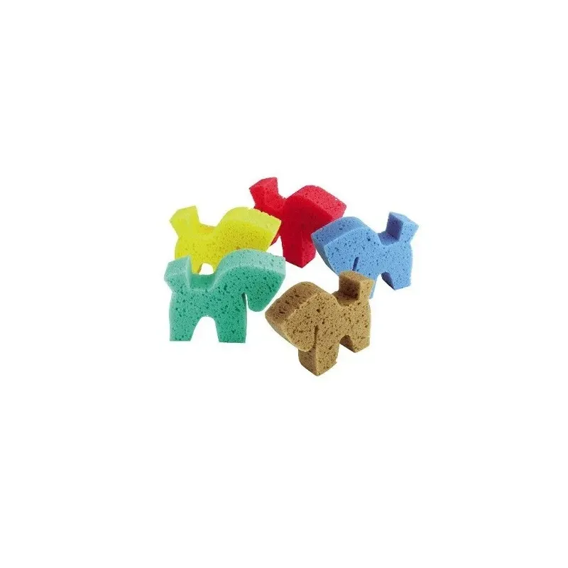 ESPONJA CON FORMA DE CABALLOS