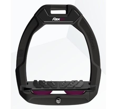 ESTRIBOS SAFE ON NEGRO / PLUM