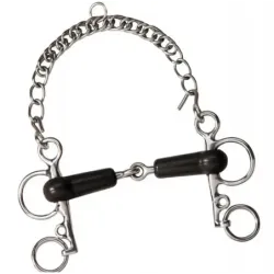 PELHAM FEELING PARTIDO DE GOMA CON PATAS CORTAS