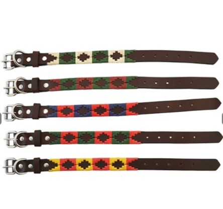 COLLAR LEXHIS PARA PERROS CUERO MODELO NAVAJO