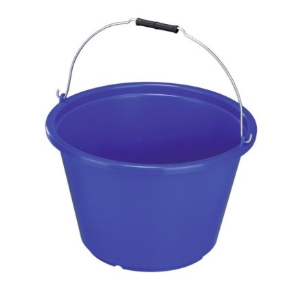 CUBO DE PLASTICO CON MANGO DE 15LITROS