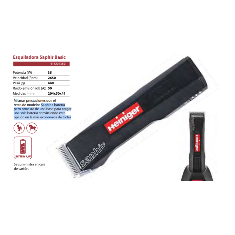 ESQUILADORA SAPHIR BASIC