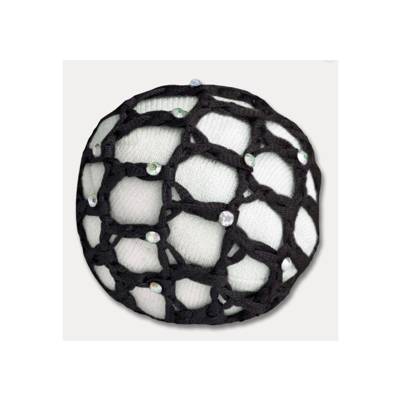 REDECILLA PARA EL MOÑO CON PIEDRECITAS