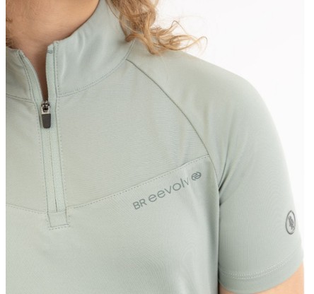 POLO BR PARA NIÑAS CON CREMALLERA