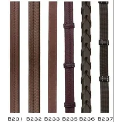 B237 DY WEBB REINS 5/8 HOOK STUD