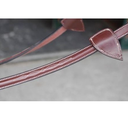 B217 WEBB REINS BROWN NEW ENGLISH