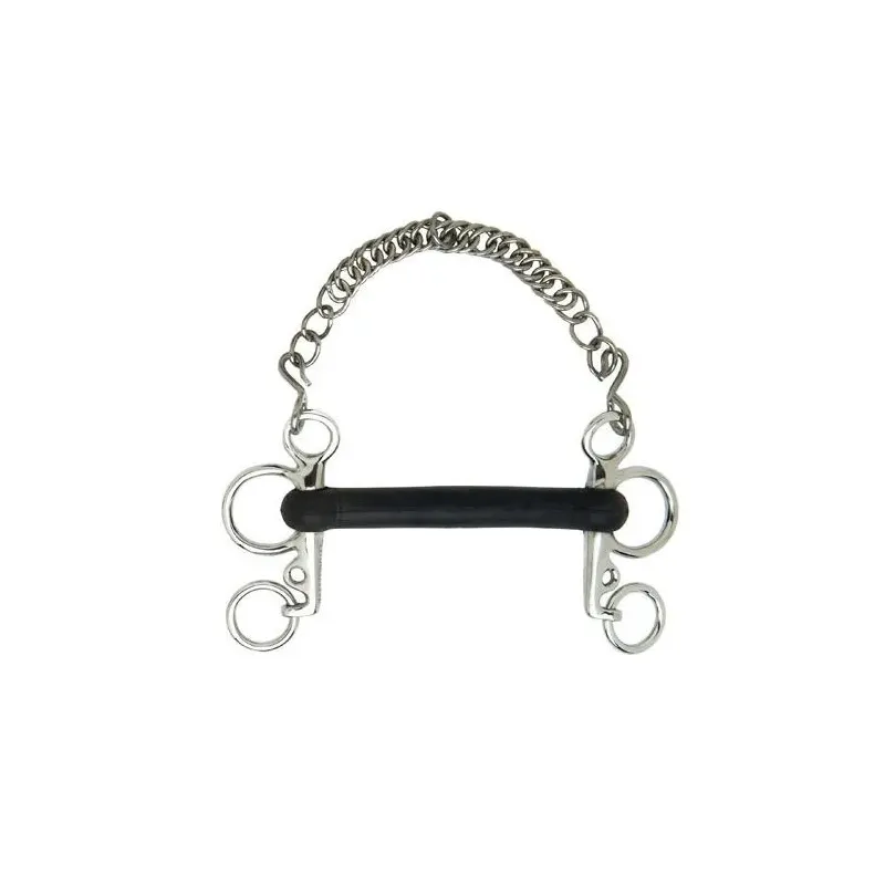 BOCADO SEFTON PELHAM RECTO GOMA BLANDA CORTO