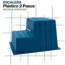 ESCALERA PLÁSTICO 2 PASOS