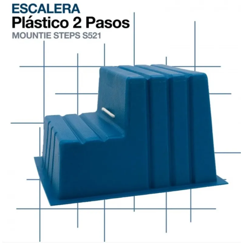 ESCALERA PLÁSTICO 2 PASOS