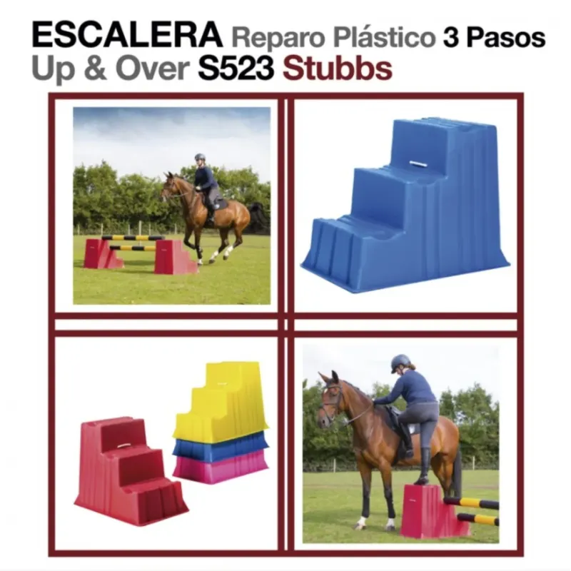 ESCALERA REPARO PLÁSTICO 3 PASOS