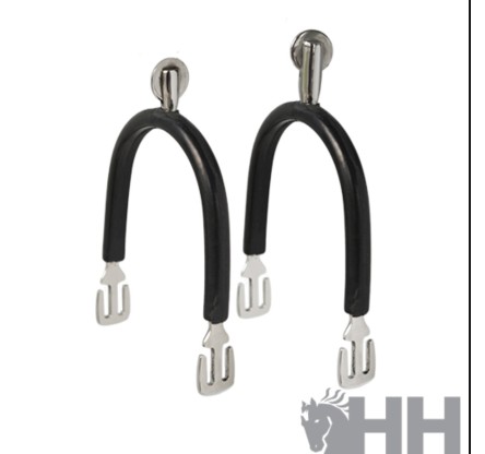 ESPUELA INGLESA SEFTON UNISEX PUNTA RECTA INOXIDABLE/GOMA CON RULETA PLANA