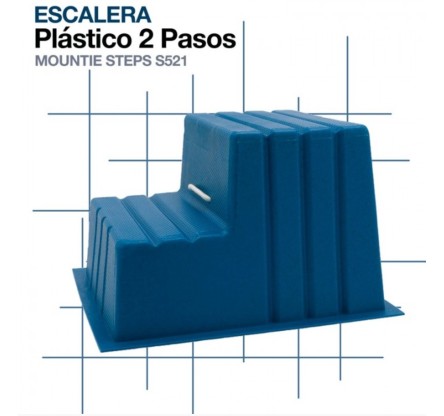 ESCALERA PLÁSTICO 2 PASOS