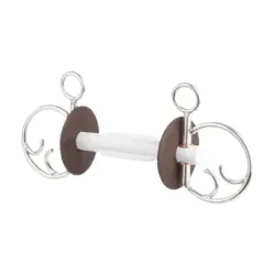 BERIS KIMBLEWICK BIT WITH BUTTERFLY SNAFFLE SOFT