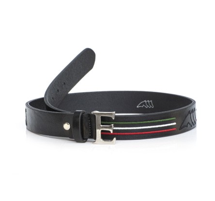 CINTURA PELLE+RICAMO ET11289