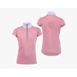 8444 COMPETITIONSHIRT NAEVA JUNIOR FLAMINGO