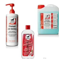 CHAMPU LEOVET 5 ESTRELLAS CON BIOTINA 2500