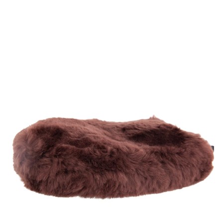 GROOMING GLOVE BR SHEEPSKIN DOUBLE SIDED