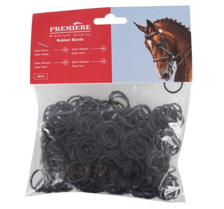 ELASTIC MANE PLAITING RINGS