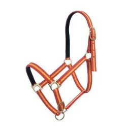 CABEZADA CUADRA HH NYLON DOBLE SIN MOSQUETON (CAJA 25 UNIDADES)