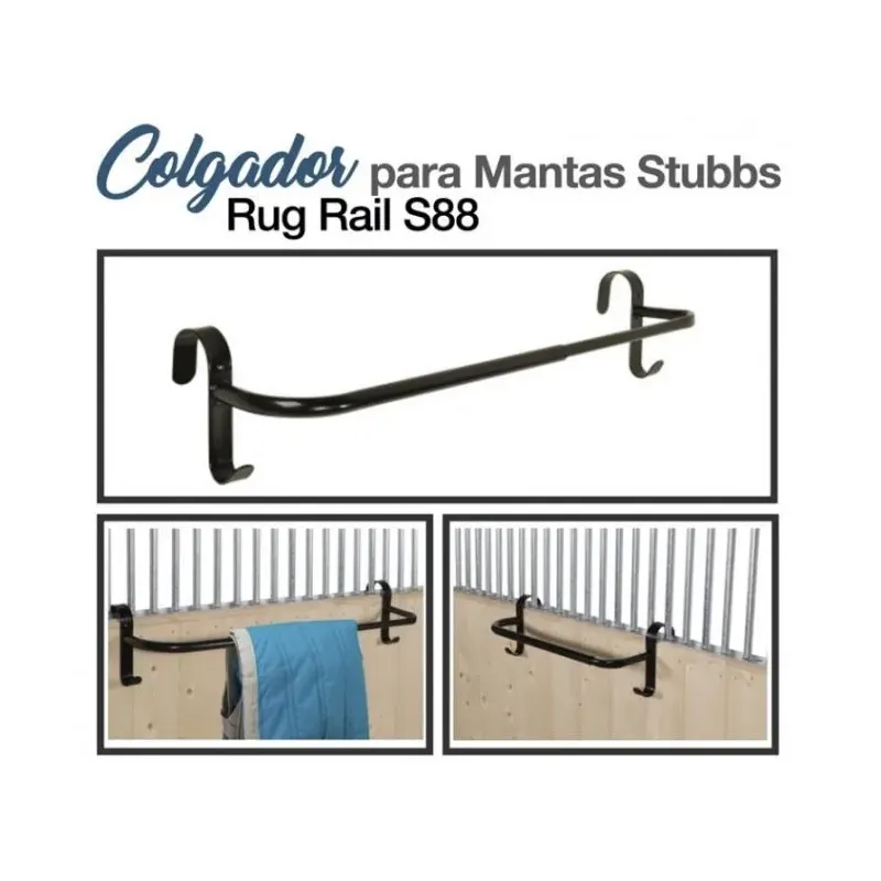 COLGADOR PARA MANTAS CON GANCHO EXTENSIBLE